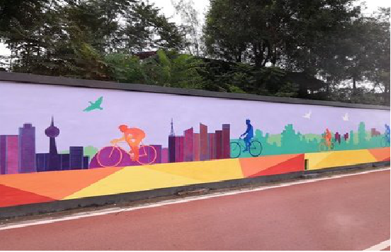 洛南墙体彩绘-围墙