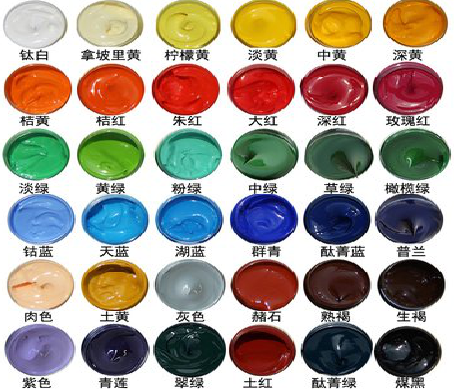 洛南墙绘颜色的选择有讲究。