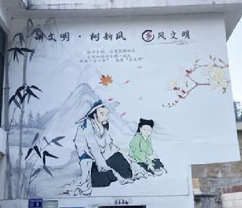 洛南分享几个墙绘保养知识。