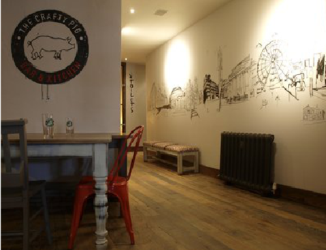 洛南教你判断手绘墙质量的好坏。