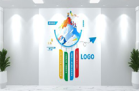 洛南公司企业形象墙的工艺材料有哪些?