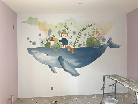 洛南手绘墙的特点及优势。